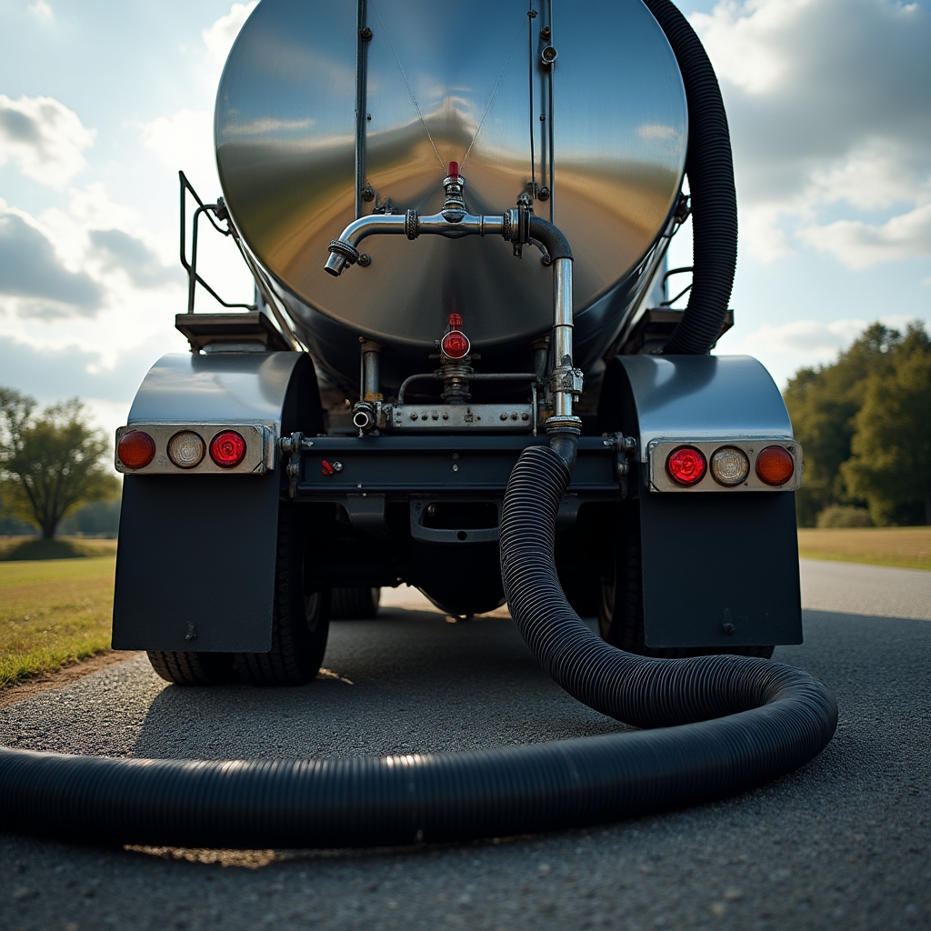 Вакуумная машина для откачки септика