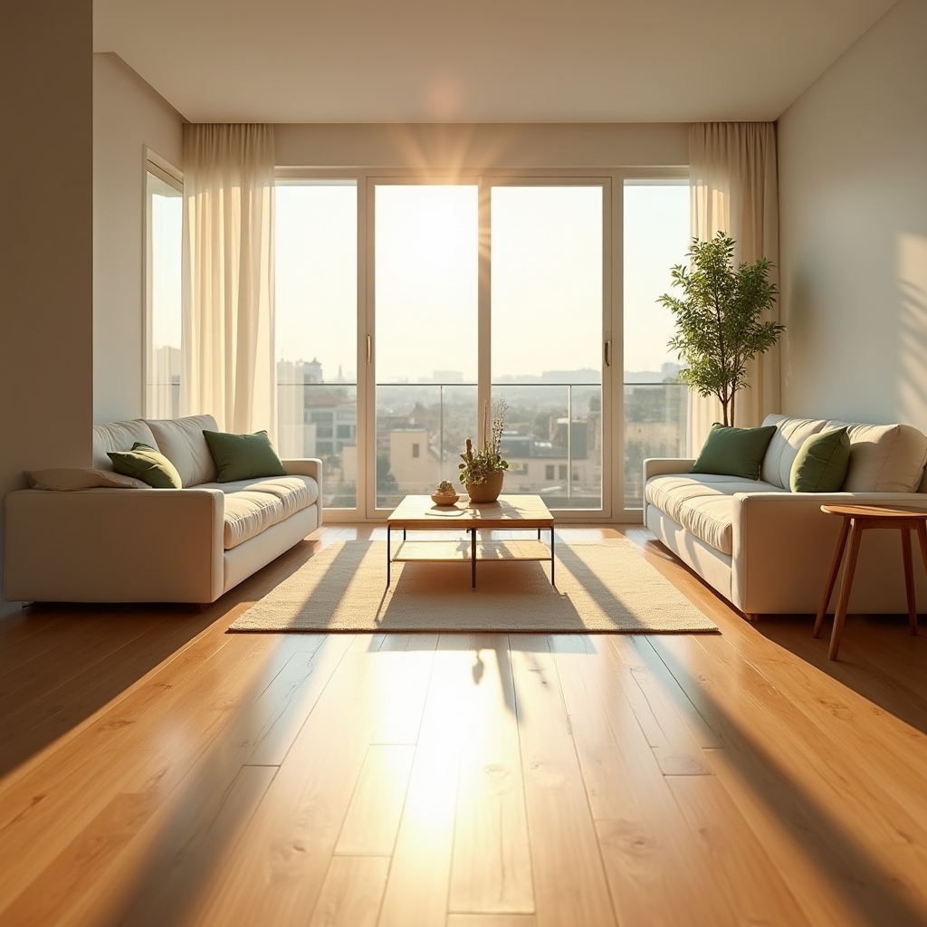 Tiszta, rendezett budapesti lakás takarítás után